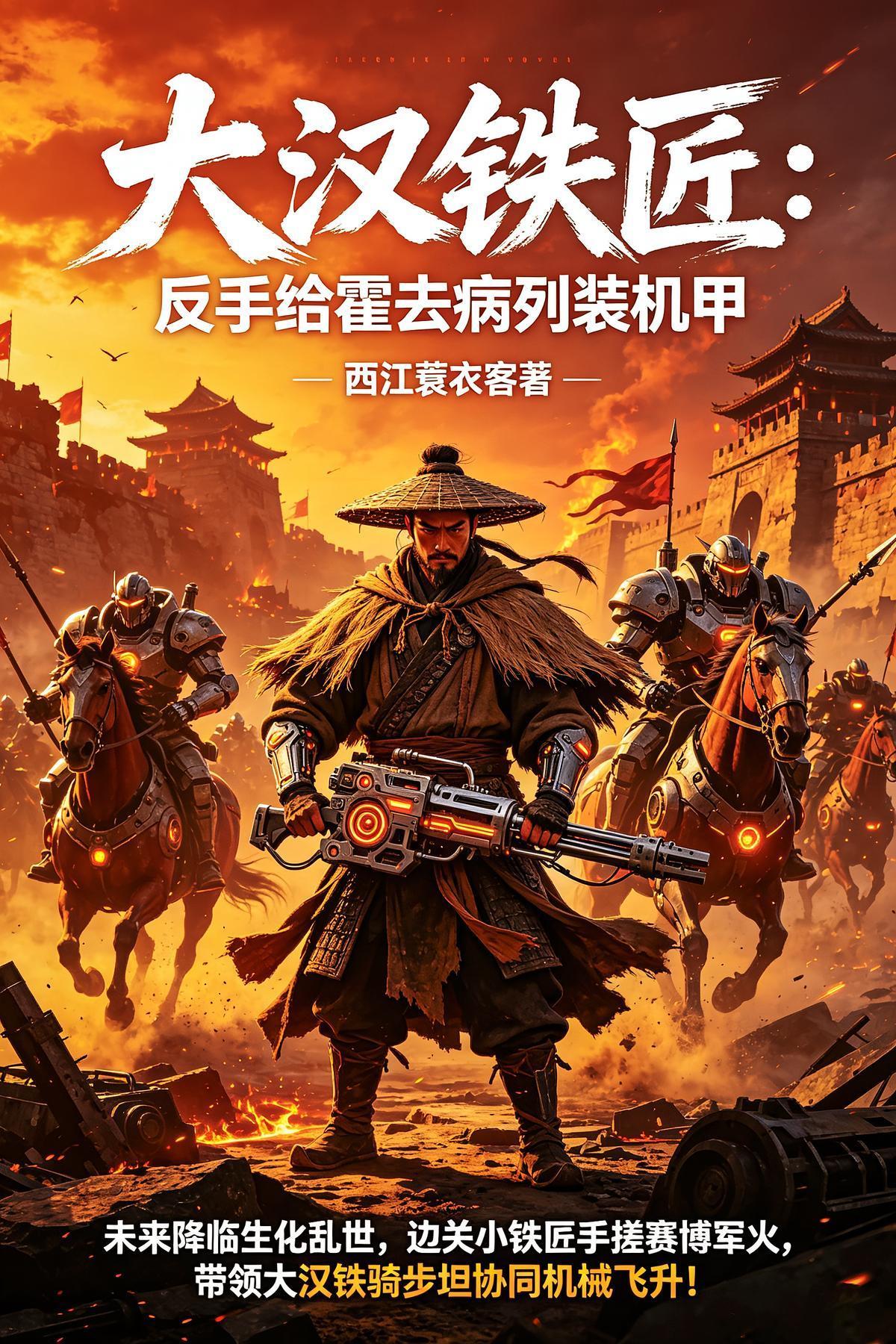 大汉铁匠，反手给霍去病列装机甲